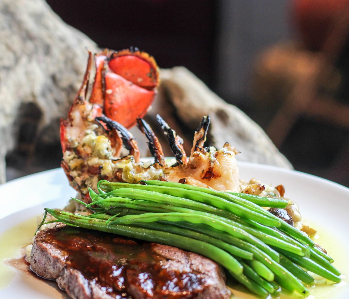 Restaurant surf and turf