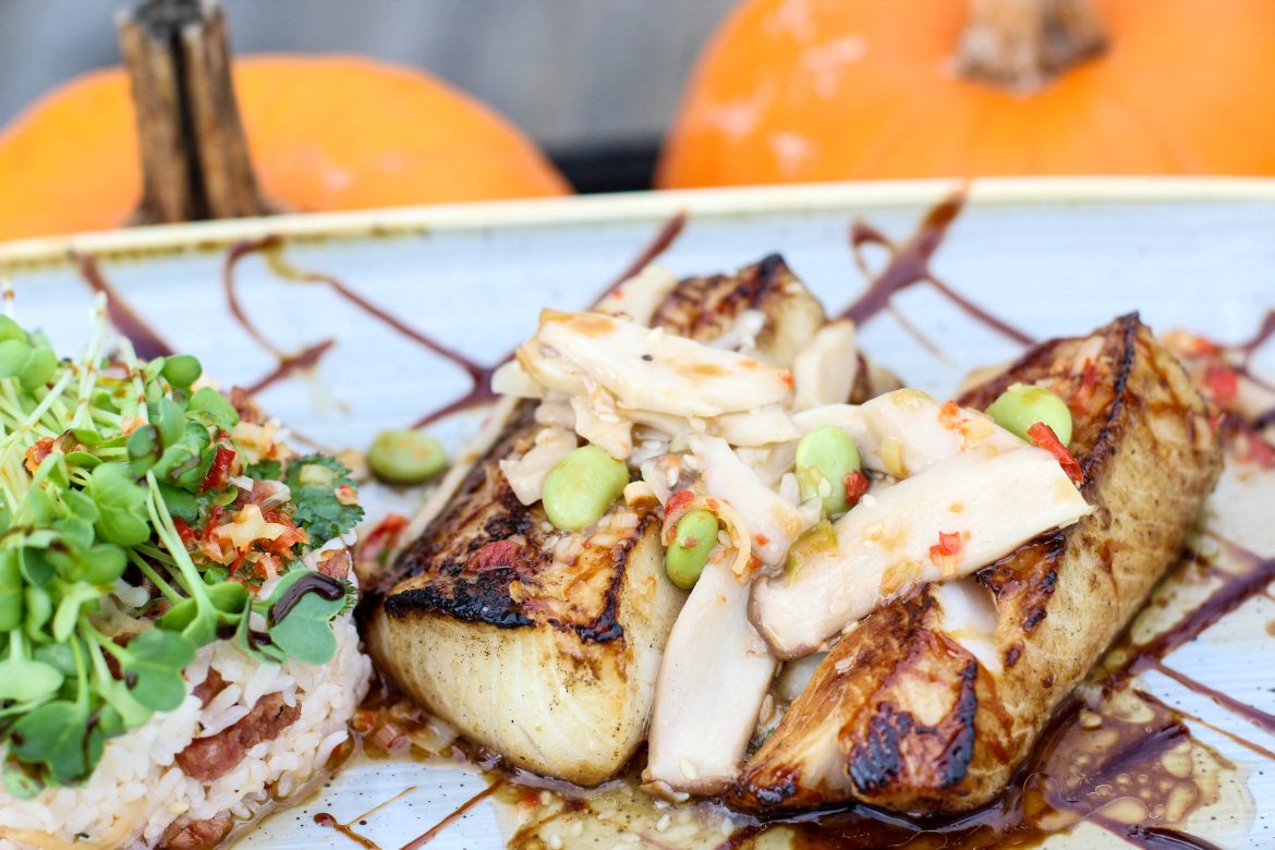 Wood Oven Roasted Black Cod