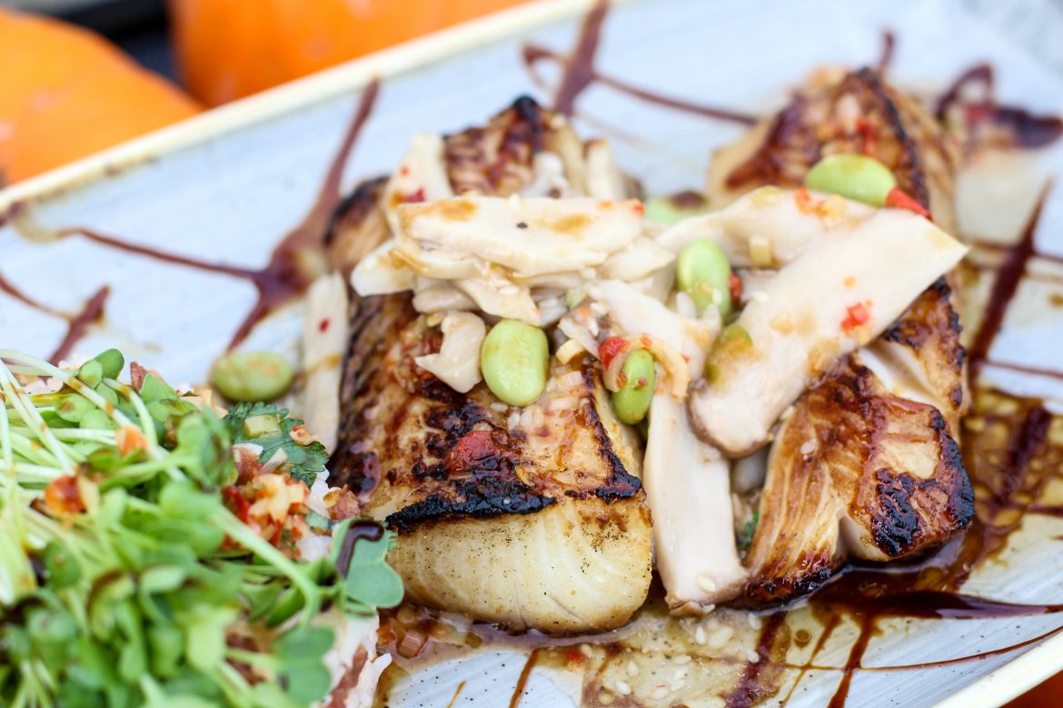 Wood Oven Roasted Black Cod