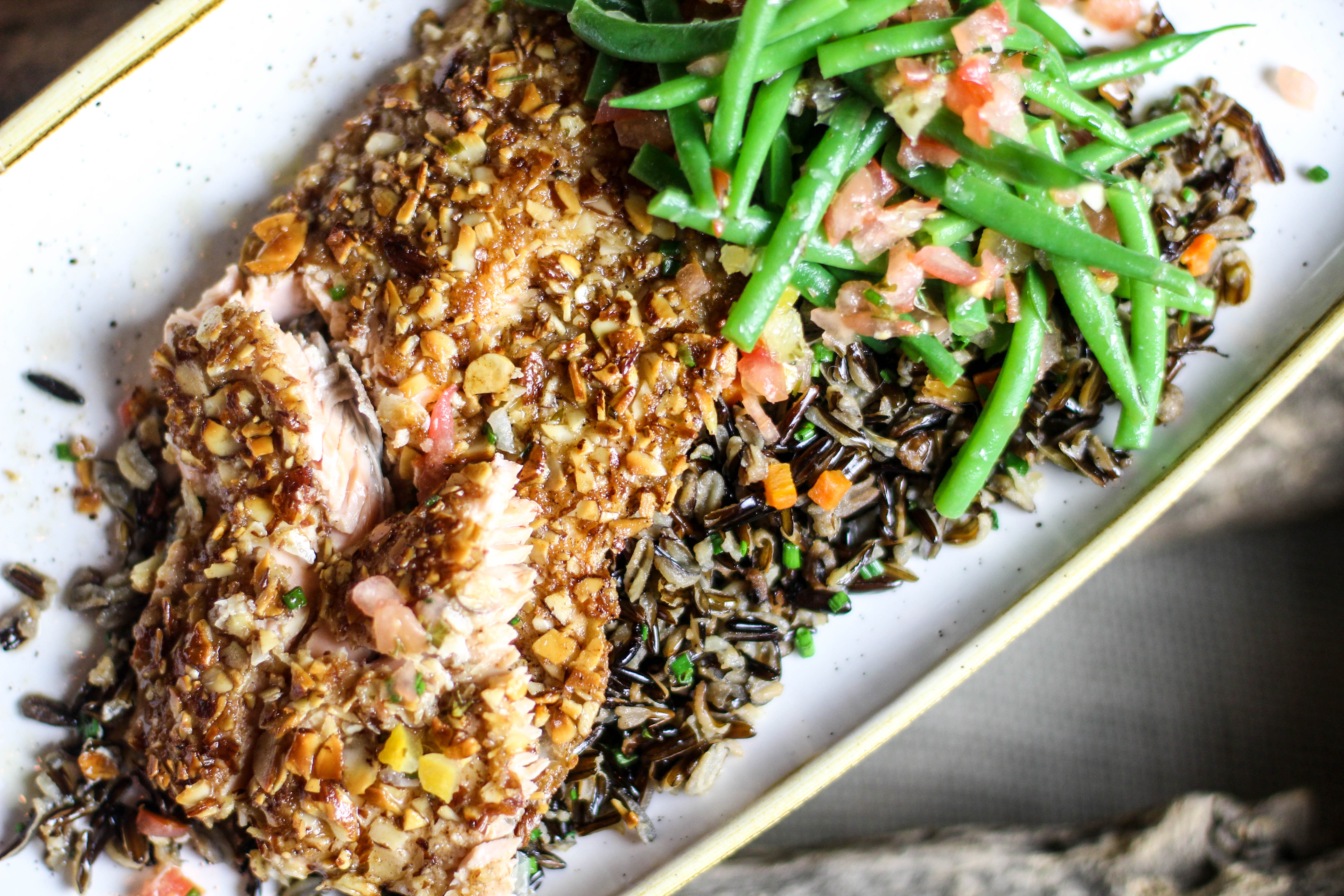 Almond Crusted Ruby Trout 2