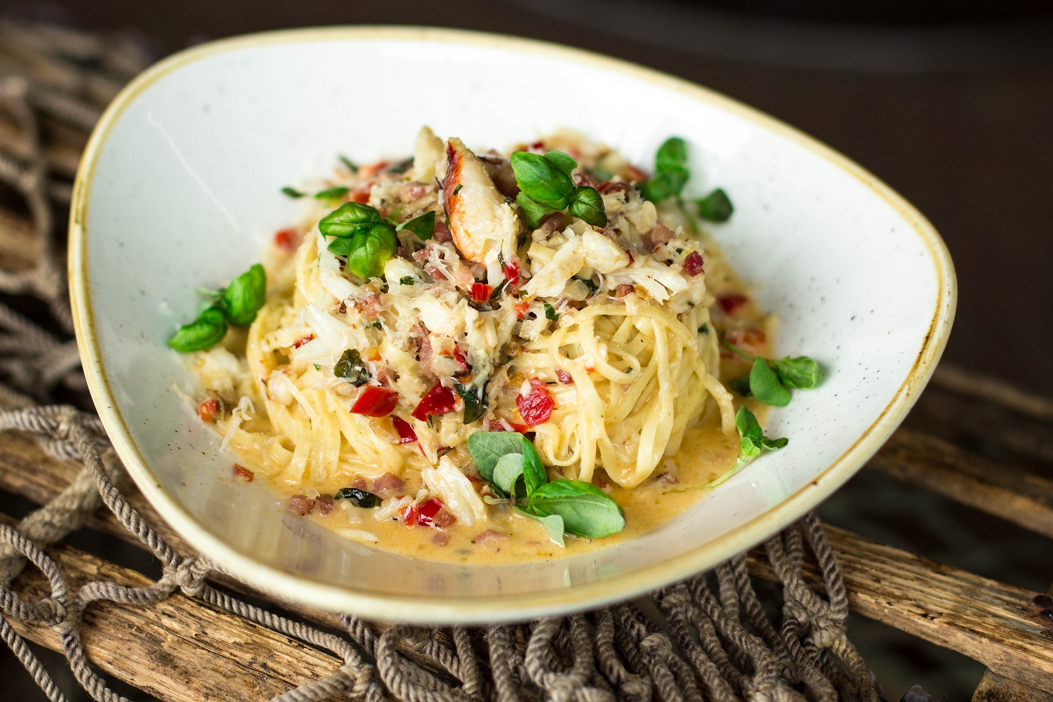 Dungeness Crab Linguine