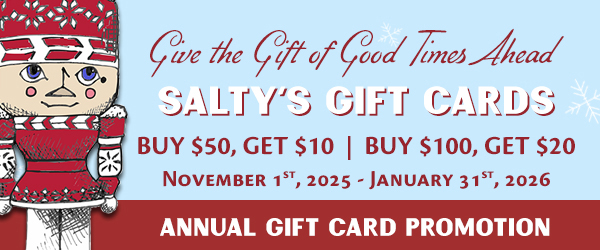 Salty's Holiday Gift Card Promotion